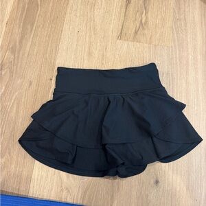 Athleta Black Serve Skort